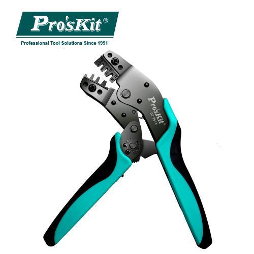 ProsKit寶工7.5吋莫士端子棘輪壓著鉗CP-751A