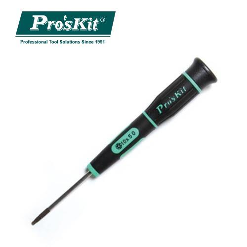 ProsKit寶工SD-081-T10H綠黑星孔精密起子
