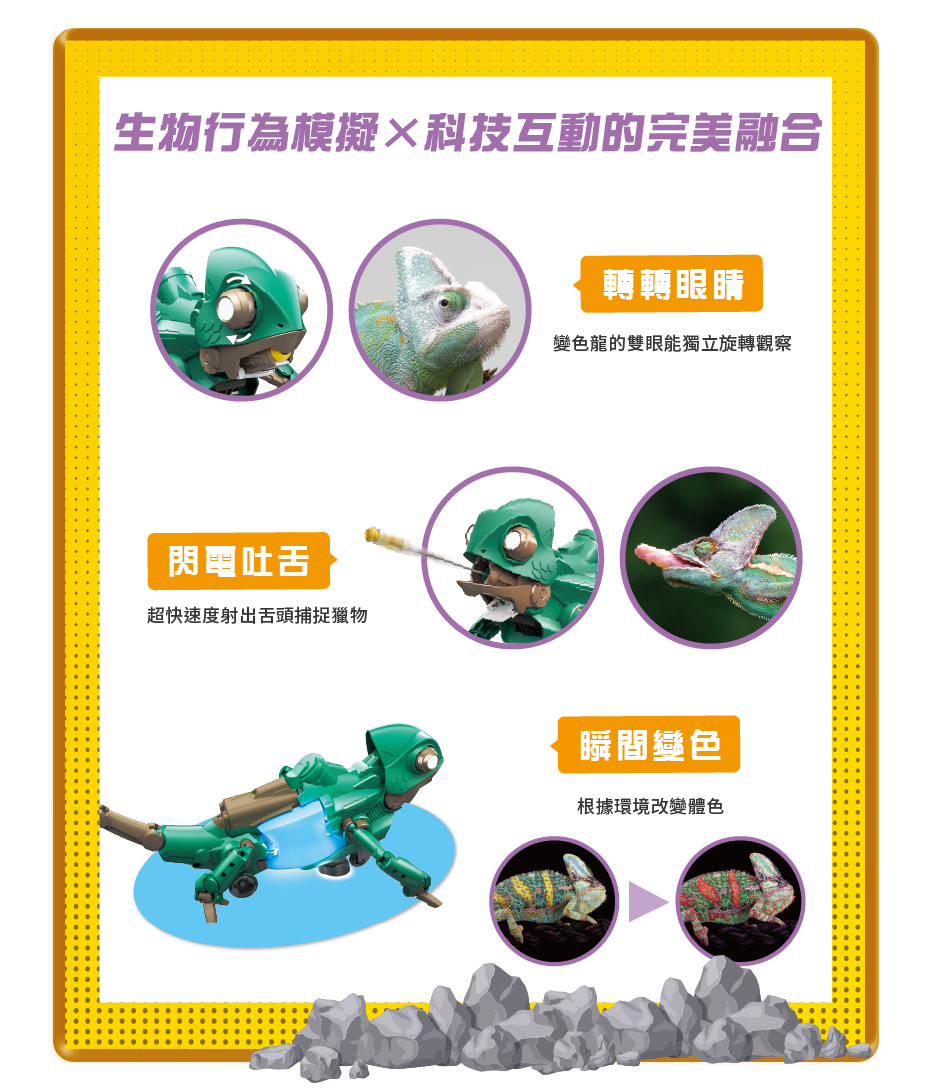 生物行為模擬 × 科技互動的完美融合