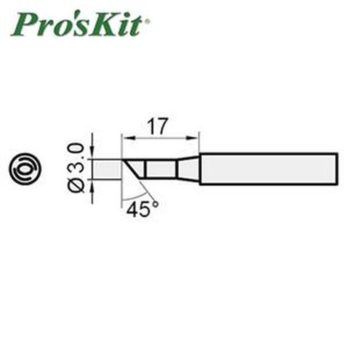 ProsKit 寶工 5SI-216N-3C 單斜面烙鐵頭