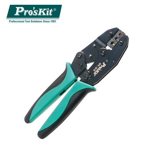 ProsKit寶工 6PK-301 RY.O絕緣端子棘輪壓著鉗1.25～5.5