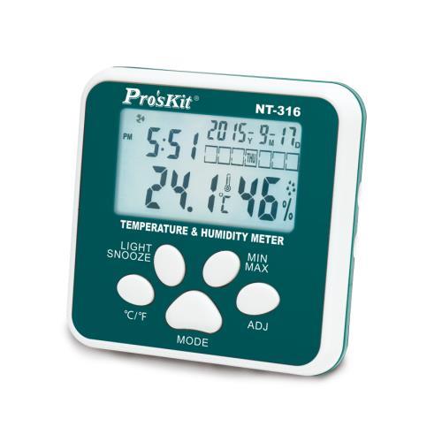 ProsKit 寶工  NT-316 數位溫濕度計