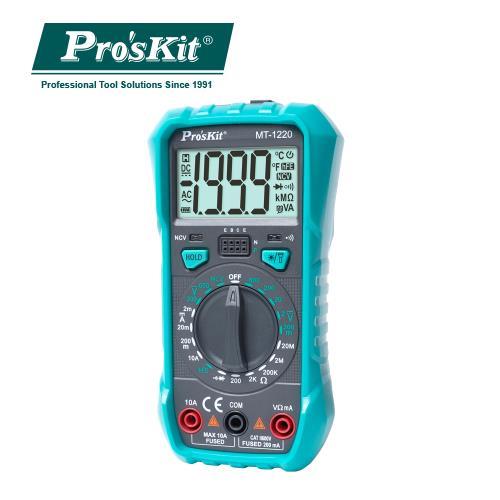 ProsKit寶工3-1/2數位電錶MT-1220