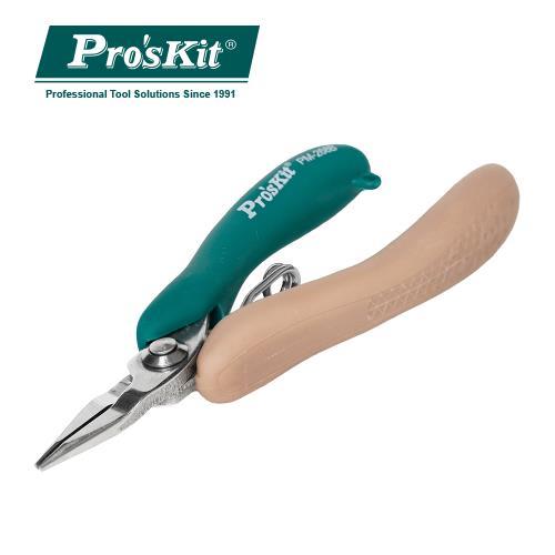 ProsKit寶工不鏽鋼撞色無牙尖嘴鉗 PM-268B